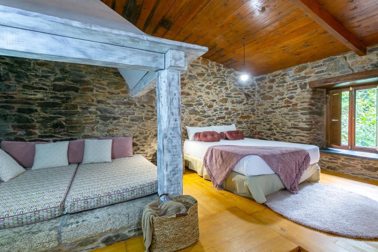 Casas Del Molino - Muinos Do Mainzoso Turismo Rural Paderne Buitenkant foto
